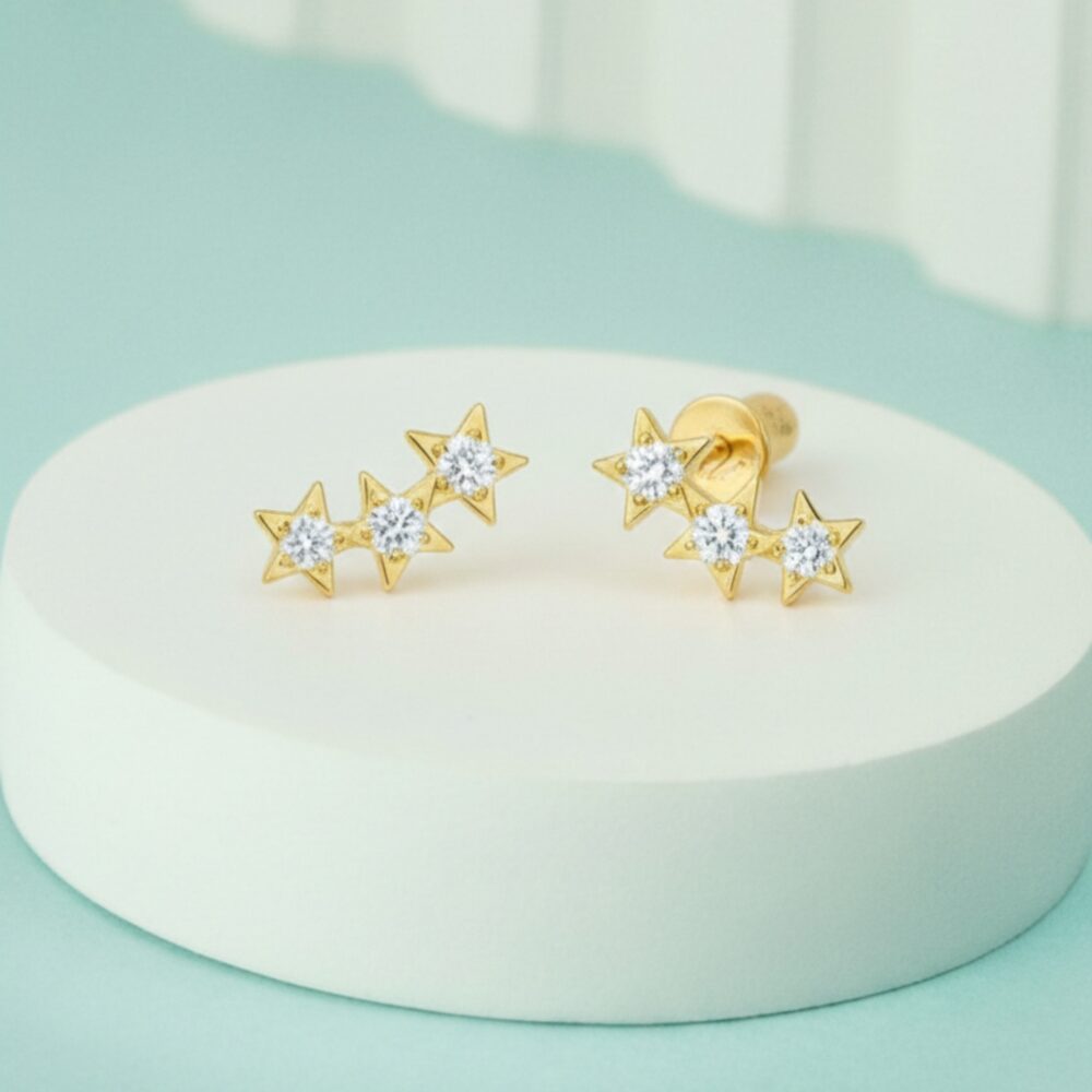 Star Constellation Stud Earrings