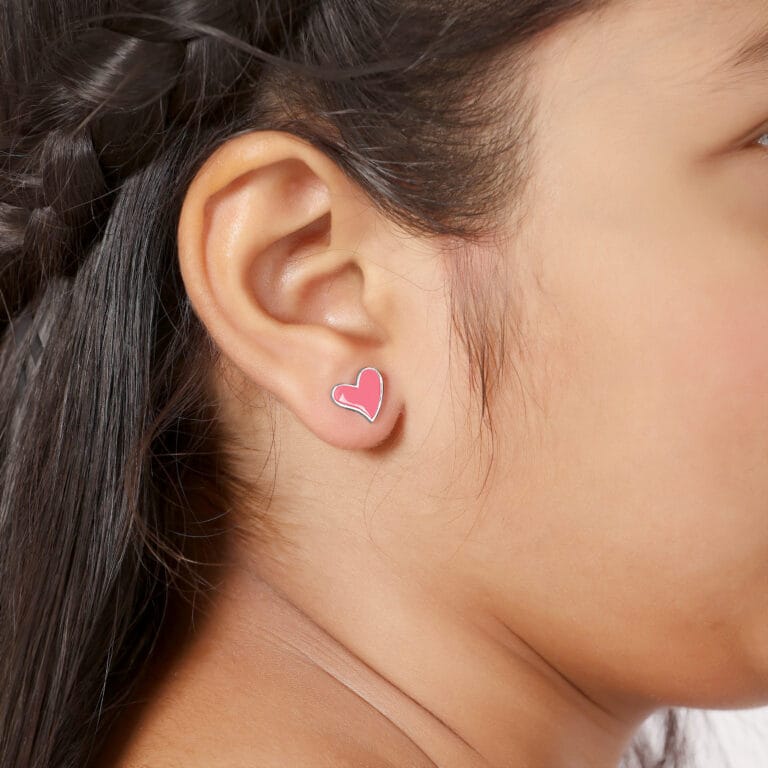 Sweetheart Earrings for the Little Princesses - Image 4