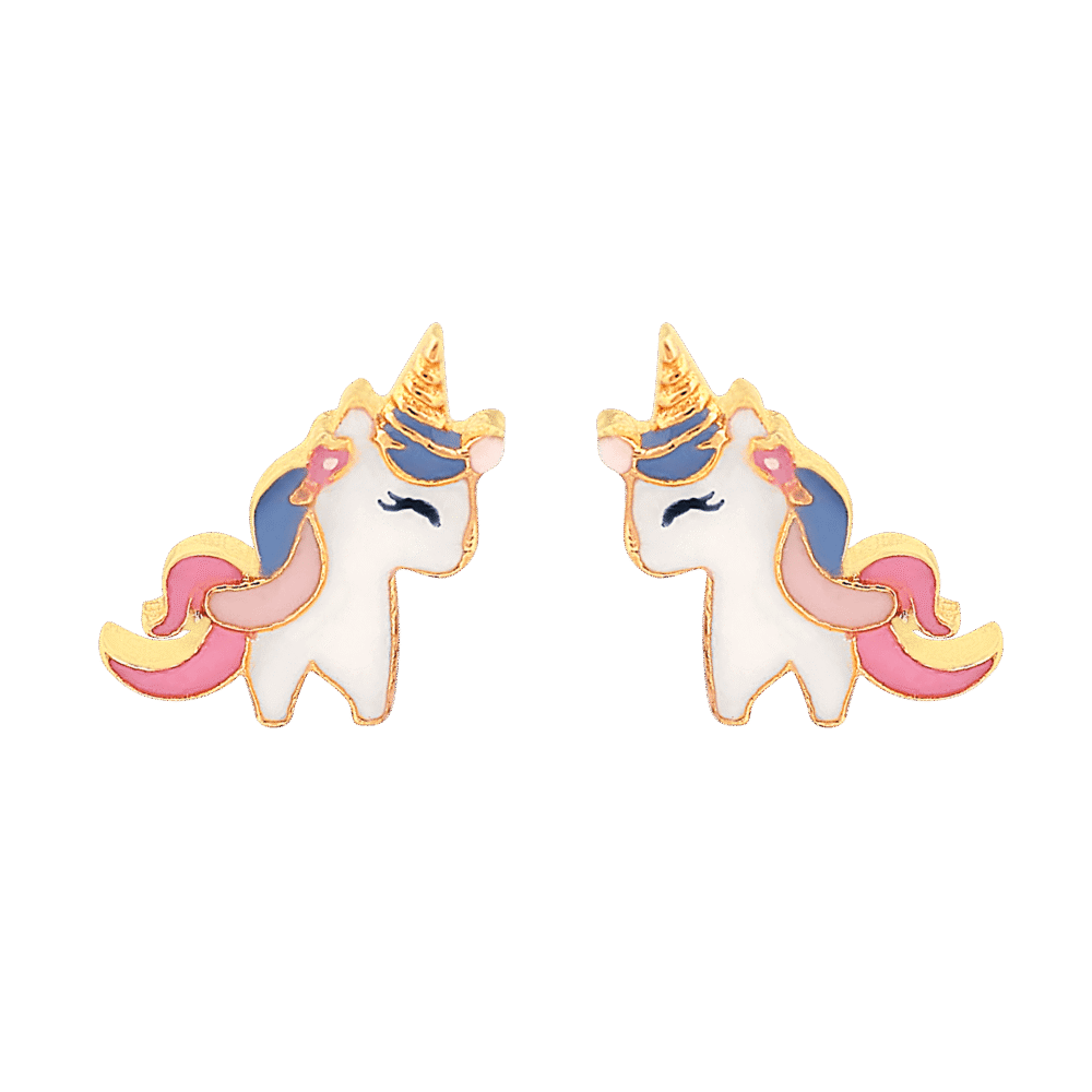 Fairy-tale style Magical Unicorn Earrings - Image 2