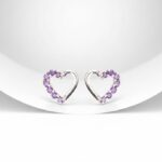 Twilight Sparkle Heart Girls Earrings