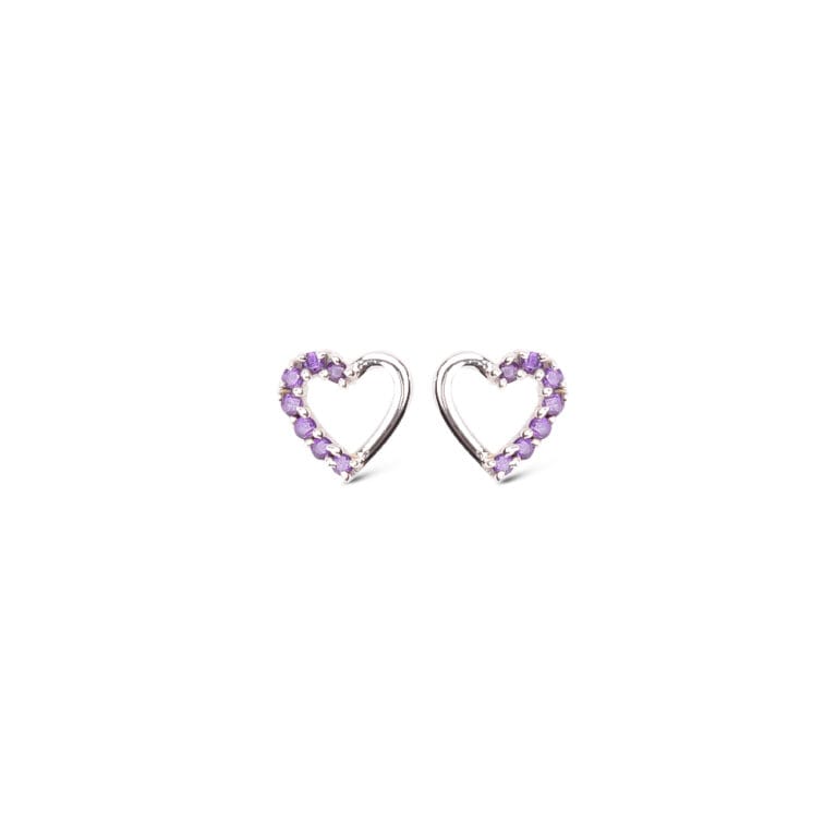Twilight Sparkle Heart Girls Earrings