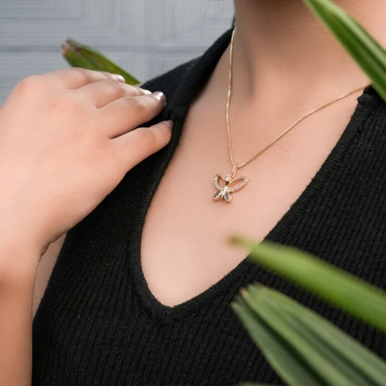Whimsical Butterfly Pendant - Image 4