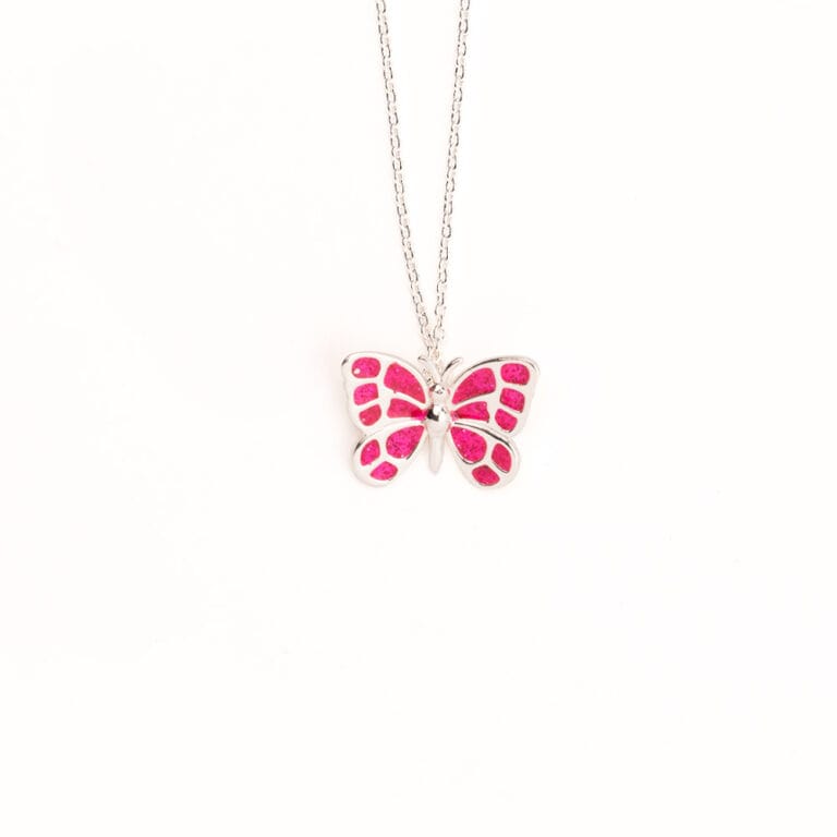 Glitter In the Air Butterfly Pendant - Image 2