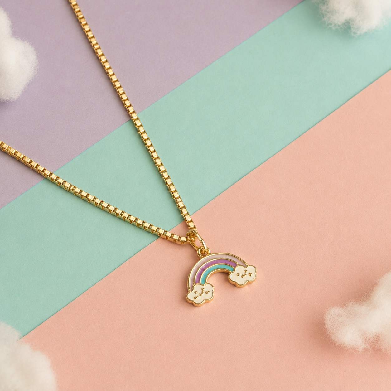 In The Clouds Rainbow Pendant - Image 4