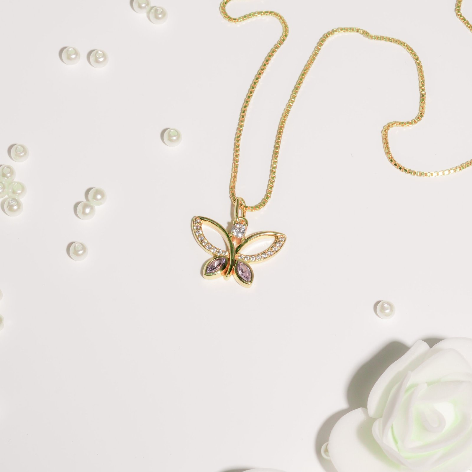Whimsical Butterfly Pendant - Image 3