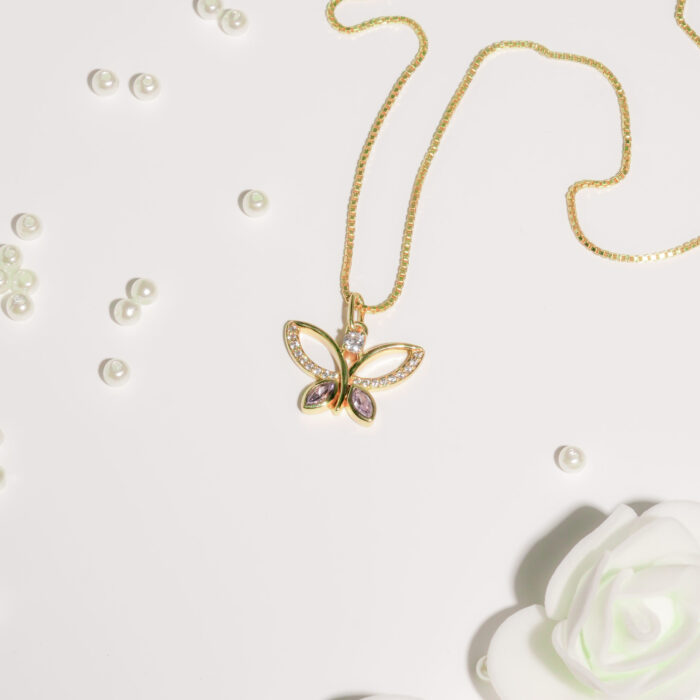 Whimsical Butterfly Pendant - Image 2