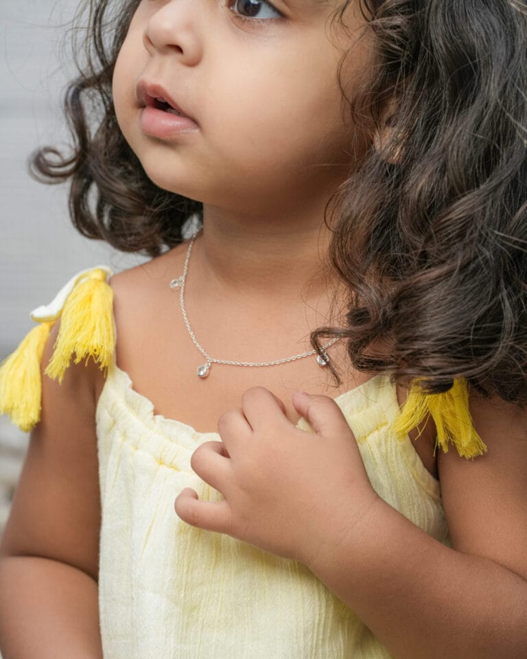 Cubic Zircons Dainty Necklace - Image 3