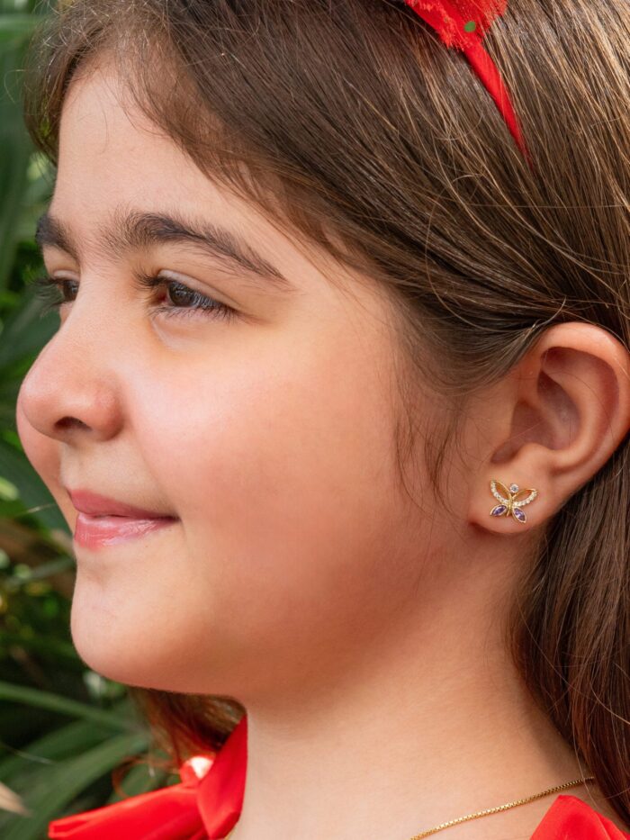 Whimsical Butterfly Earrings for Girls & Moms - Image 3