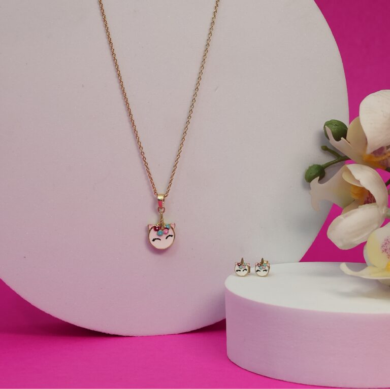 Unicorn Face Jewellery Set - Image 2