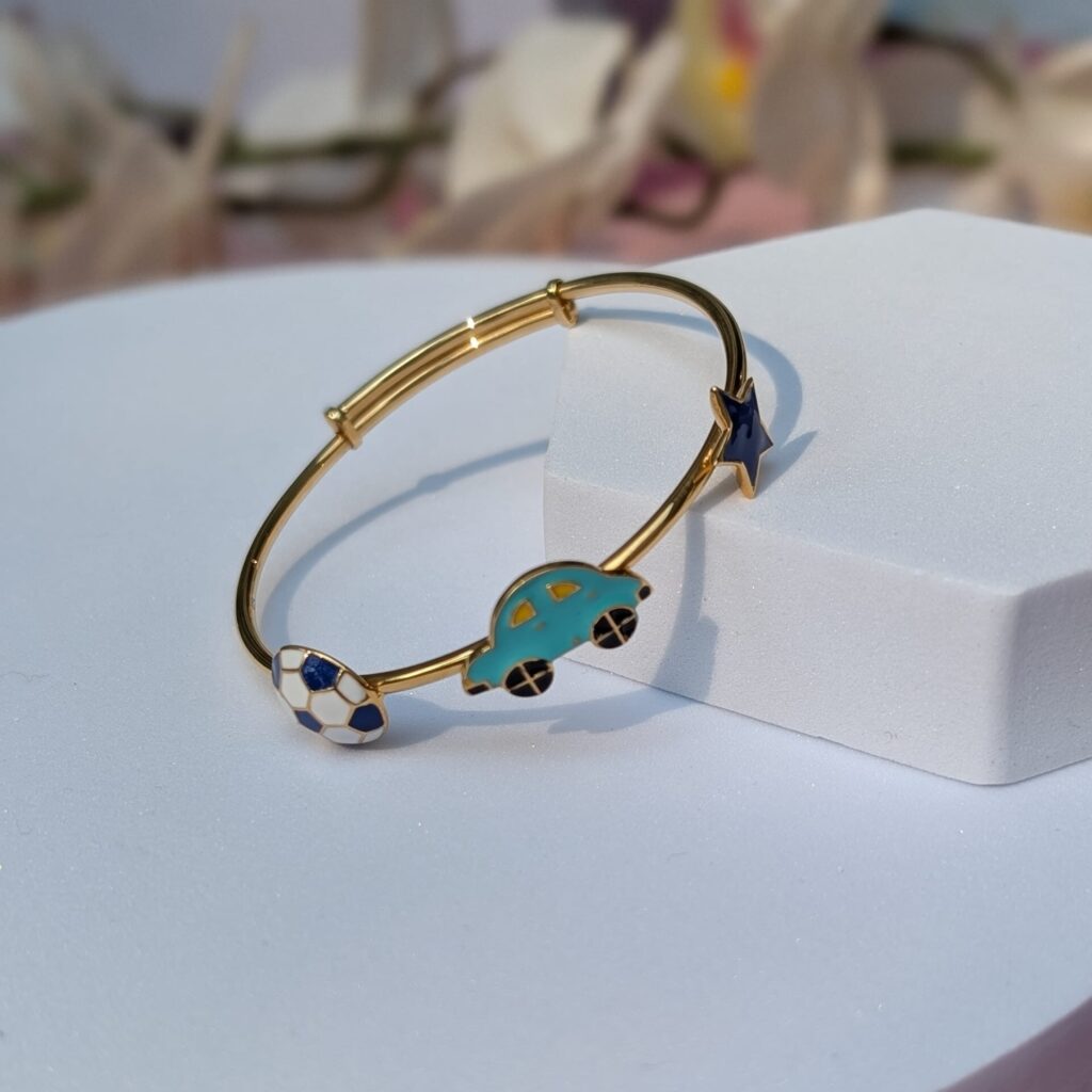 Car, Football & Star Bangle