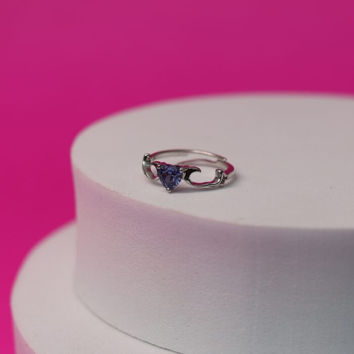 Blue Heart Ring - Image 2