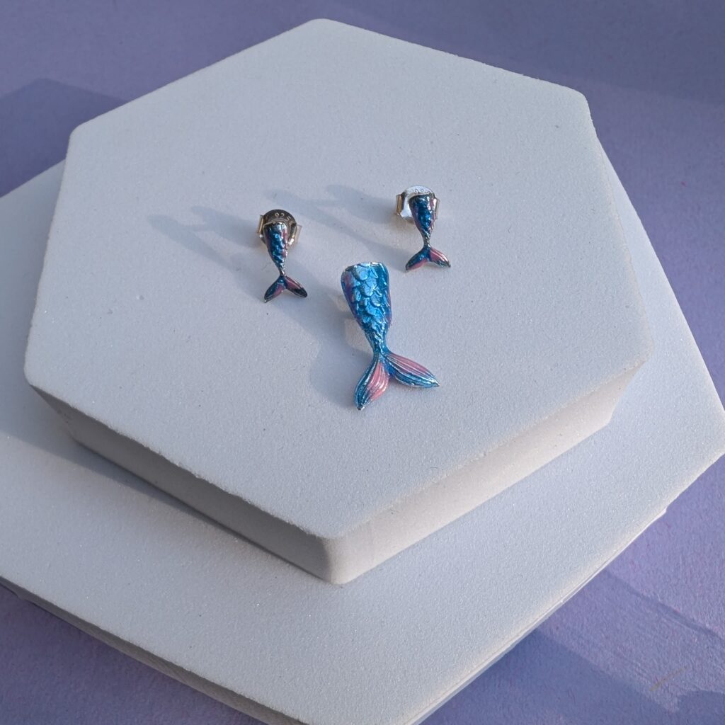 Mystical Mermaid Tail Jewellery Set