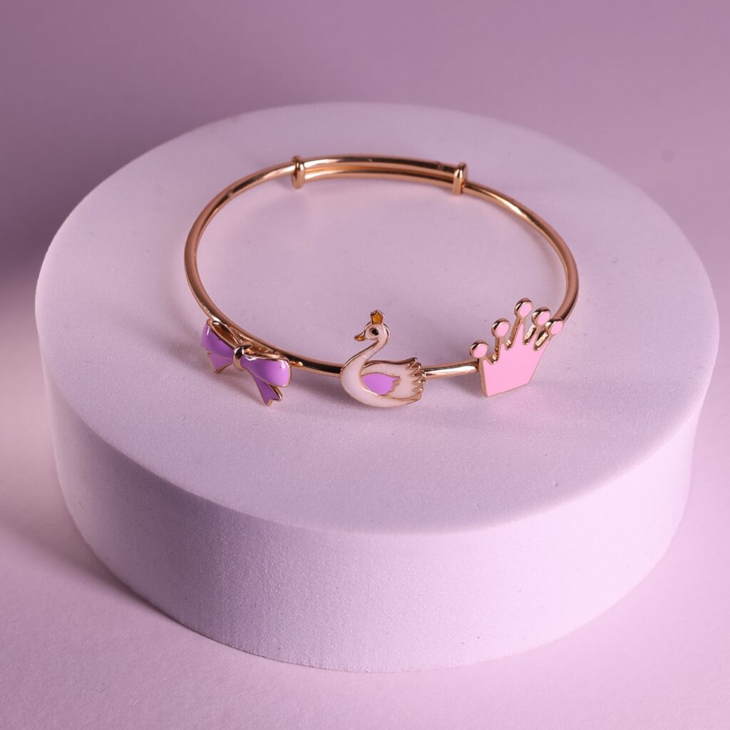 Swan Glow In The Dark Bangle