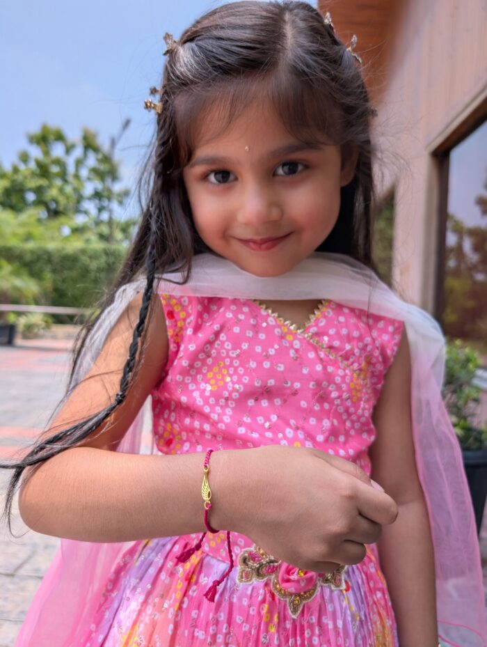 Angel Wing Rakhi for kids - Image 4