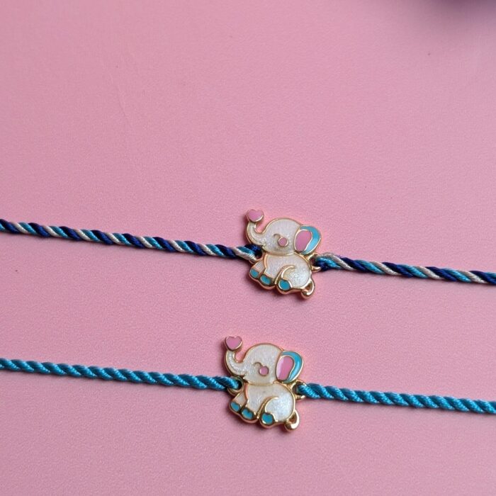 Cute Elephant Rakhi for kids