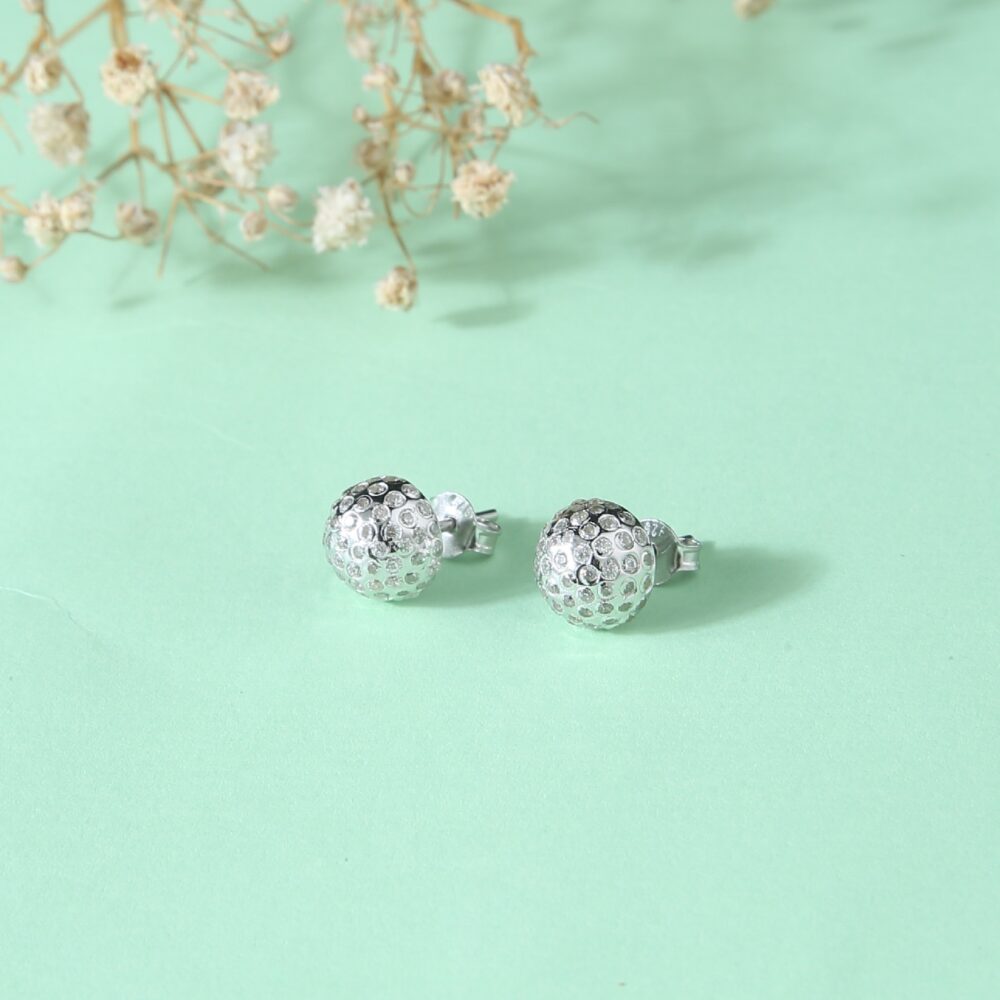 Mini Disco Sparkle Studs for Girls