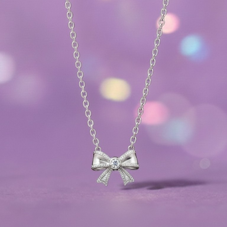Sparkle Bow pendant for Girls & Teens