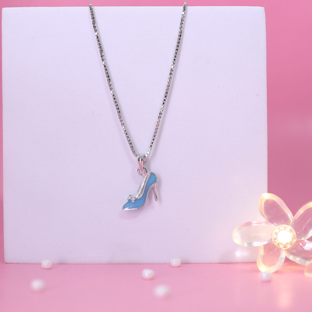 Dreams Glass Shoe Pendant