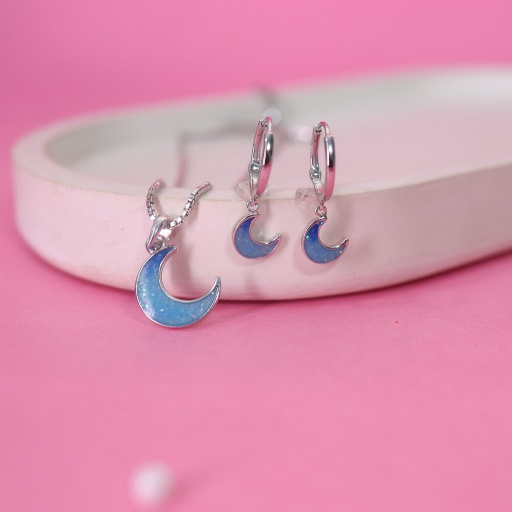 Sparkling Moon Kids Jewelry Set
