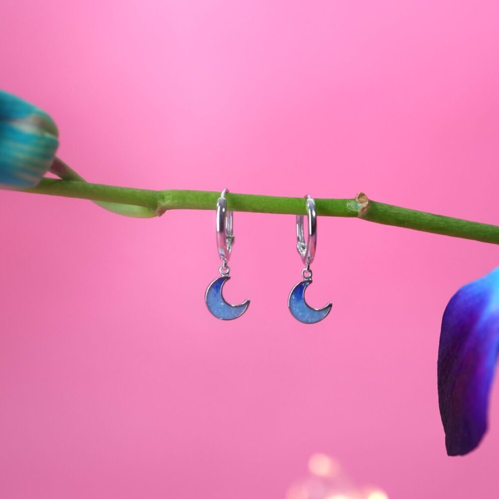 Magical Moon Drop Earrings