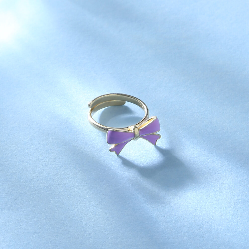 The Lilac Bow Ring