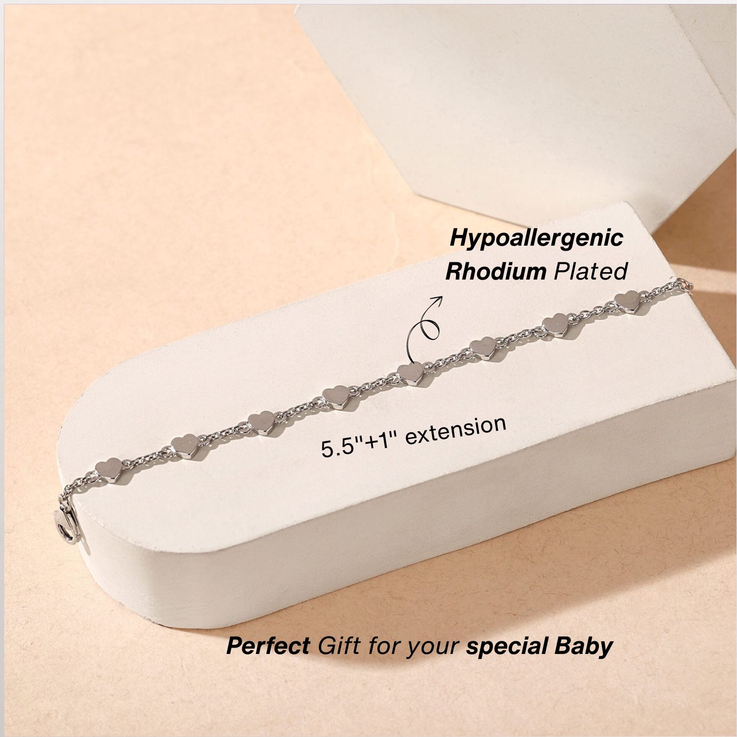 Charming Hearts Bracelet - Image 4