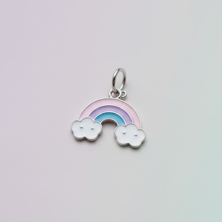 Colorful Rainbow Kids Charm