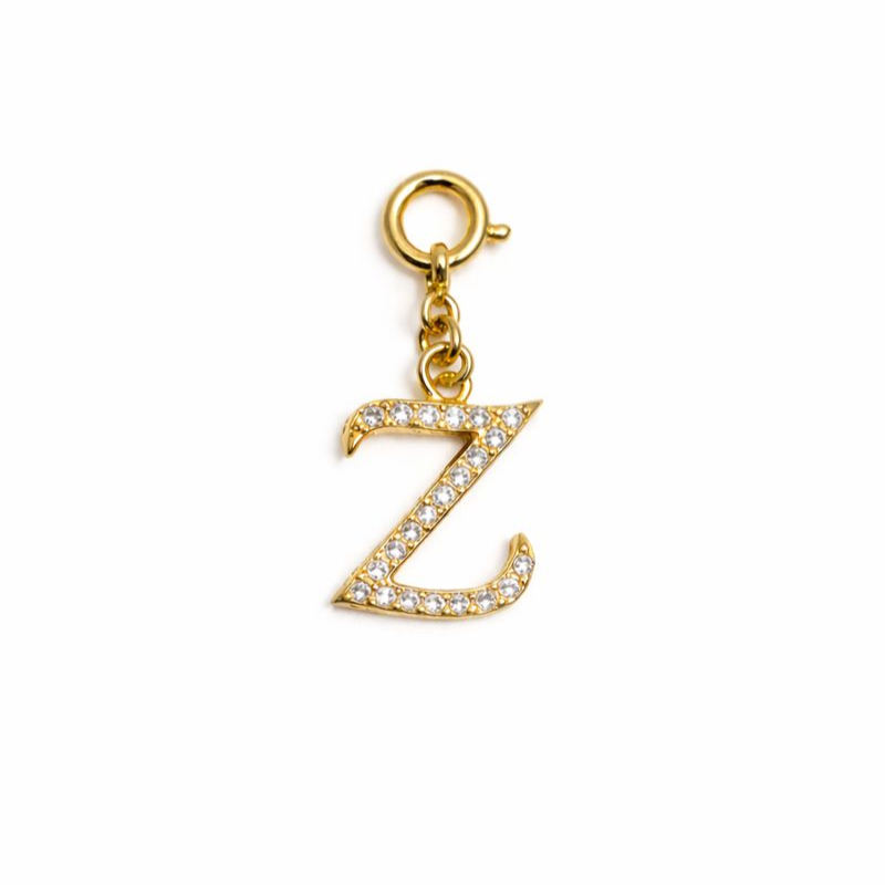 Personalized Sparkle 'Z' Charm