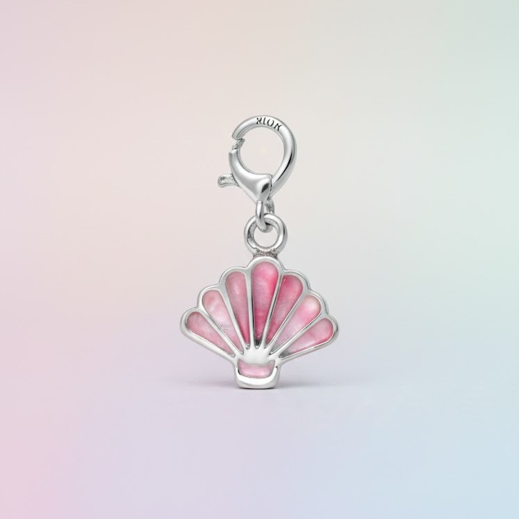 Pink Sweet Seashell Kids Charm