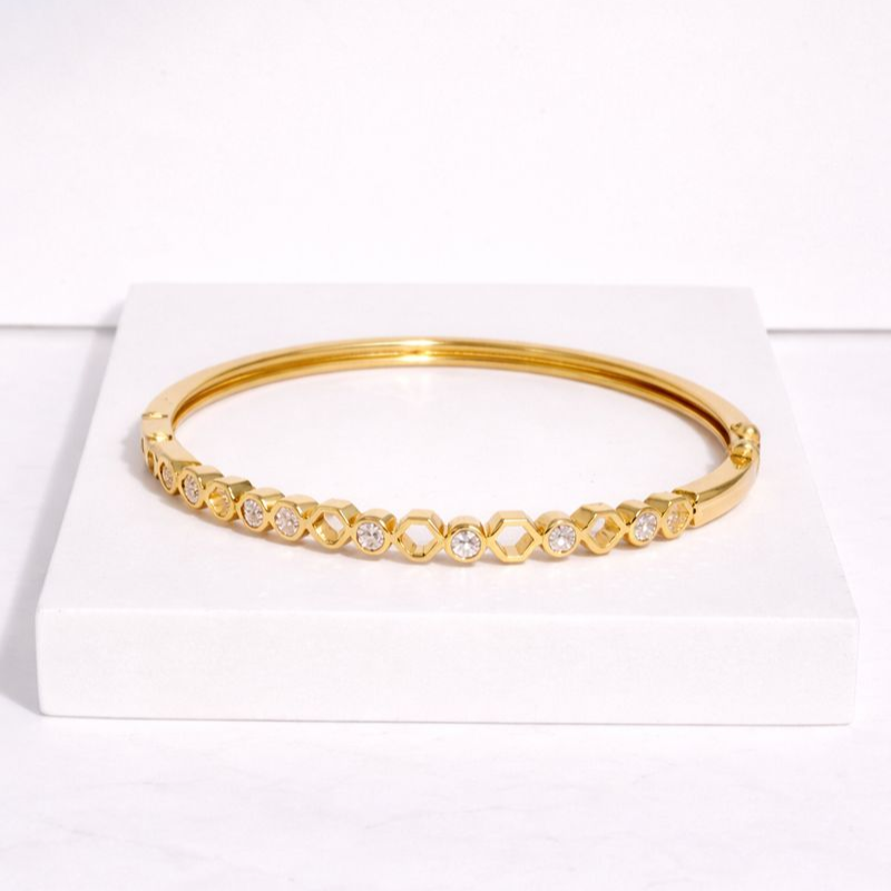 The Horizon Geometric Bangle (Limited Edition)