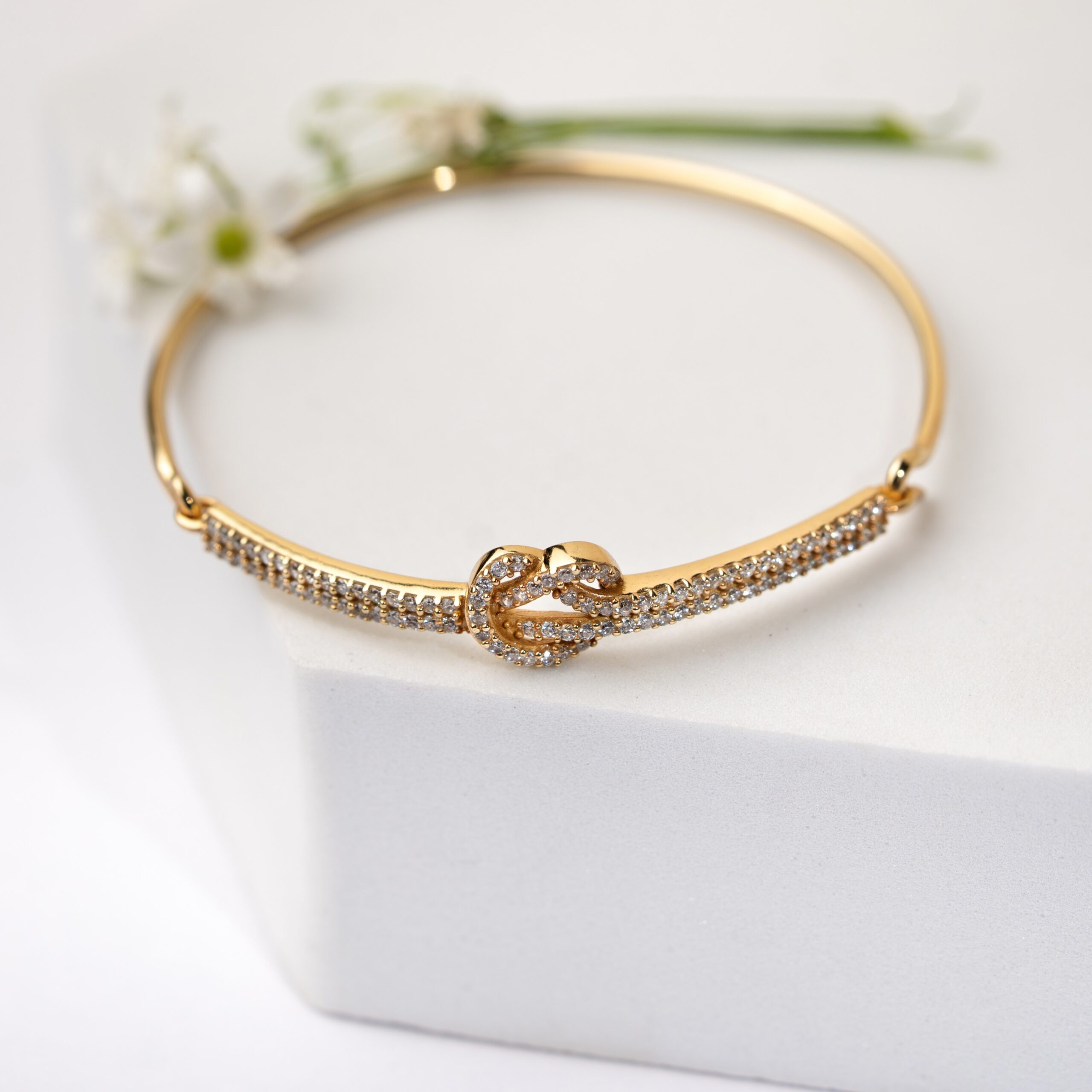 The Infinity Knot Bangle Bracelet - Image 3