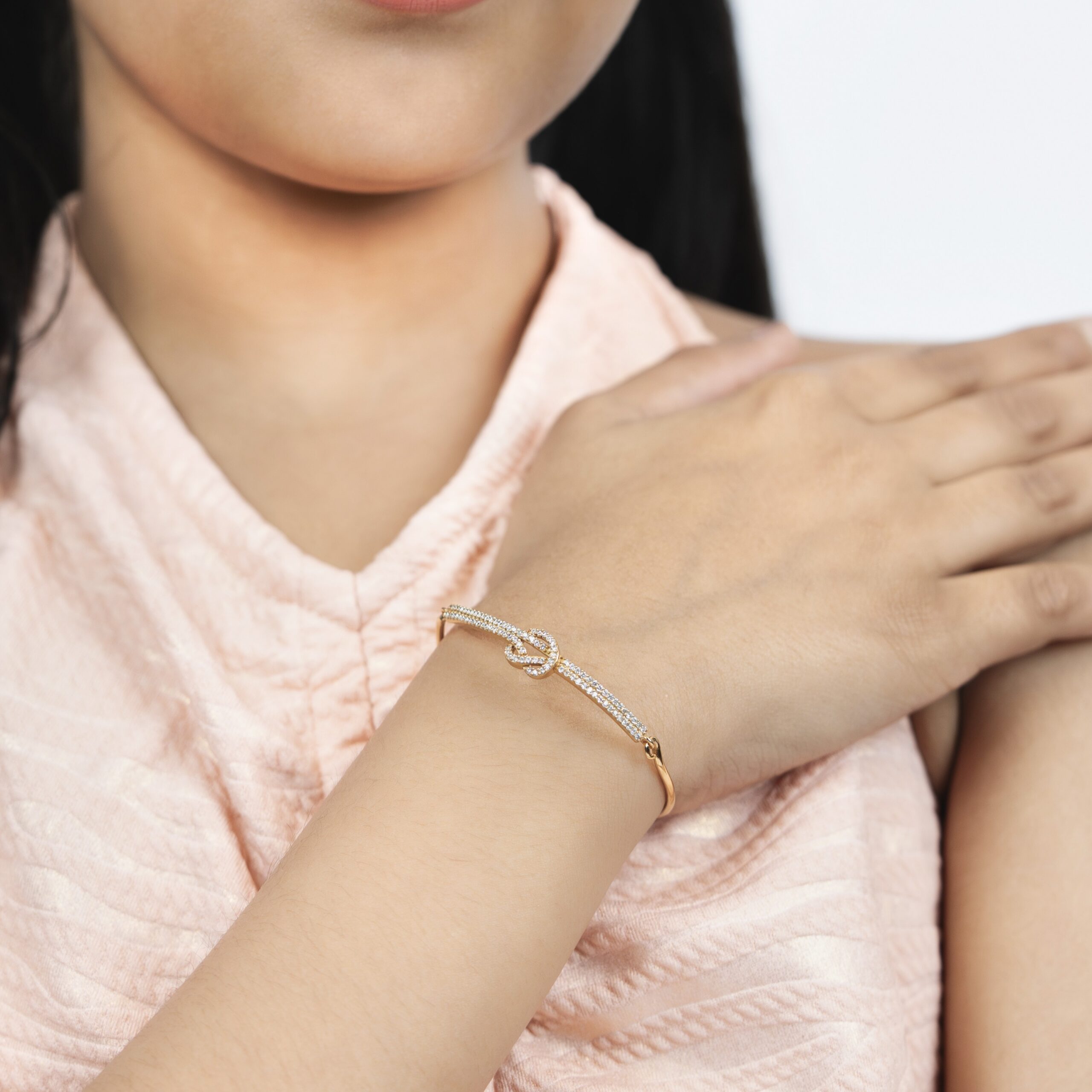 The Infinity Knot Bangle Bracelet - Image 5