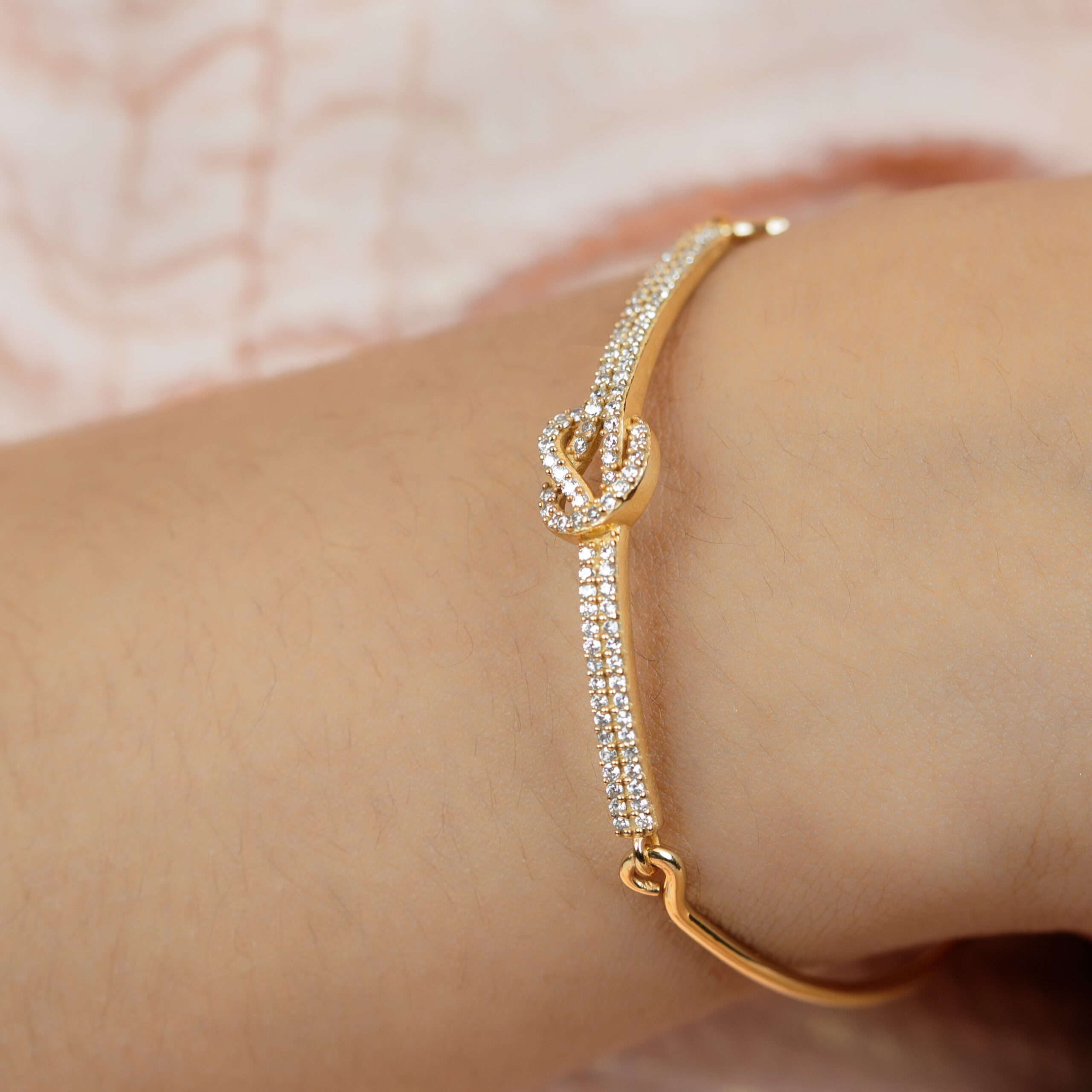 The Infinity Knot Bangle Bracelet - Image 6