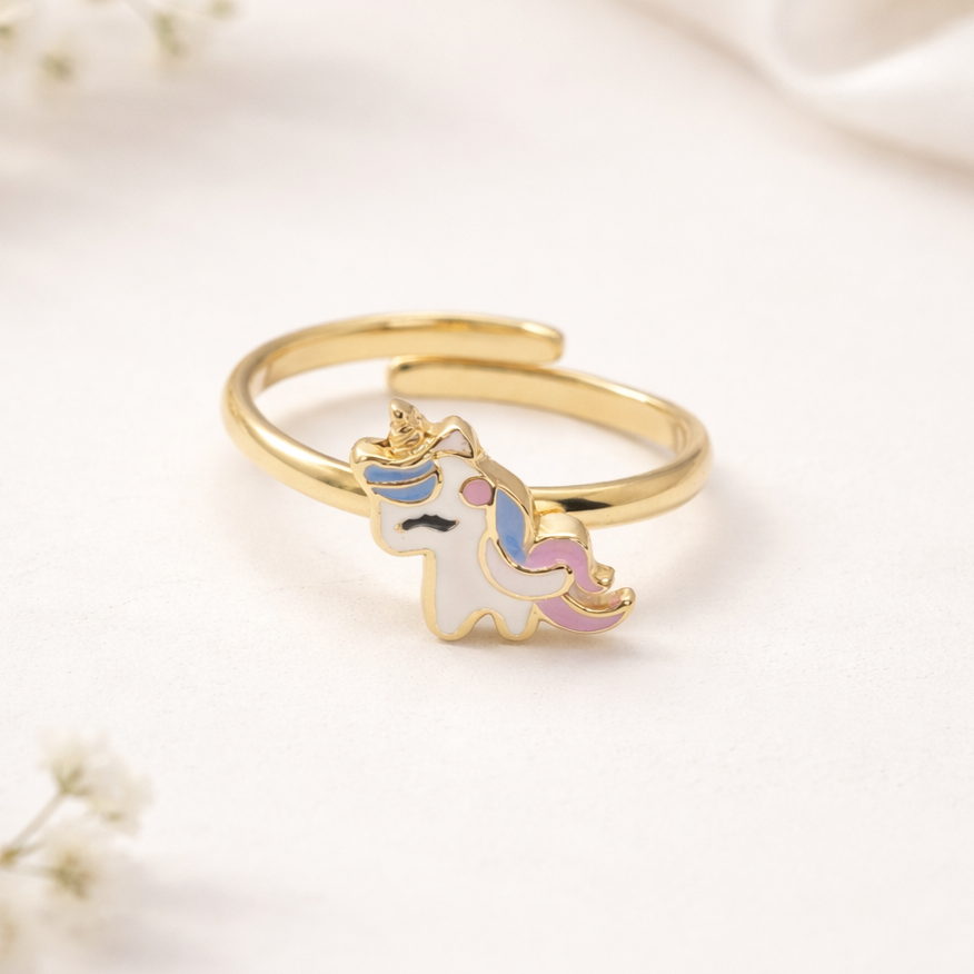 Fairy Tale Unicorn Adjustable Ring