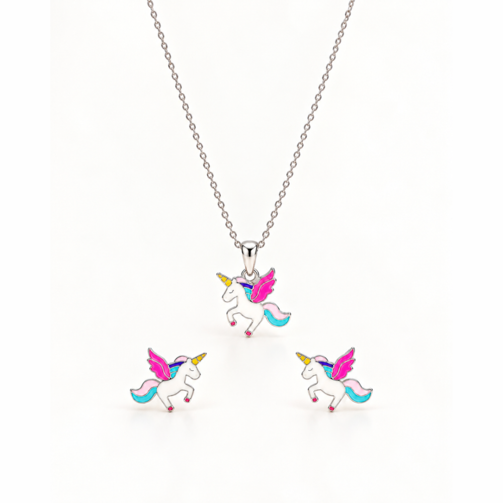 Flying Unicorn Jewellery Set