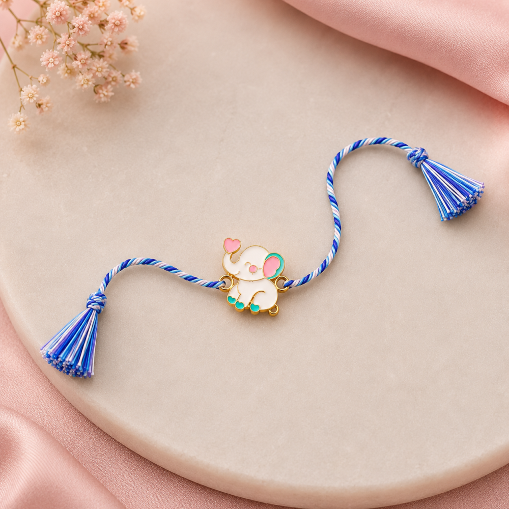 Cute Elephant Rakhi for kids