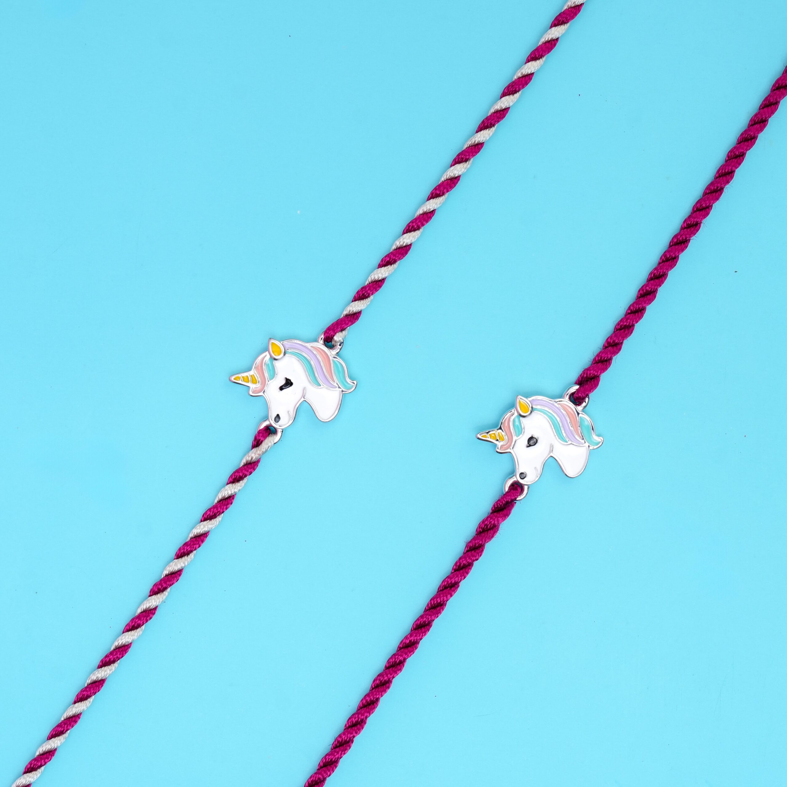 Vibrant Unicorn Rakhi for kids - Image 3