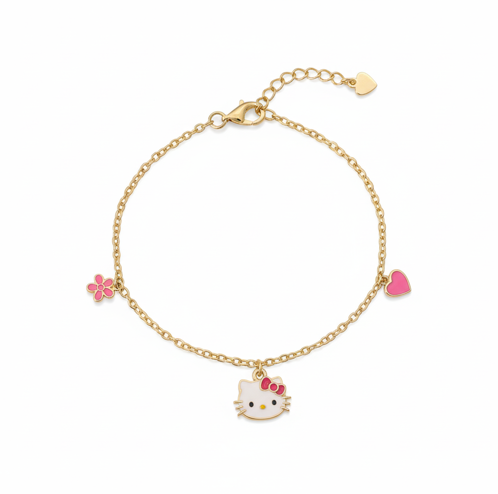 Hello Kitty Glow in the Dark Charm Anklet