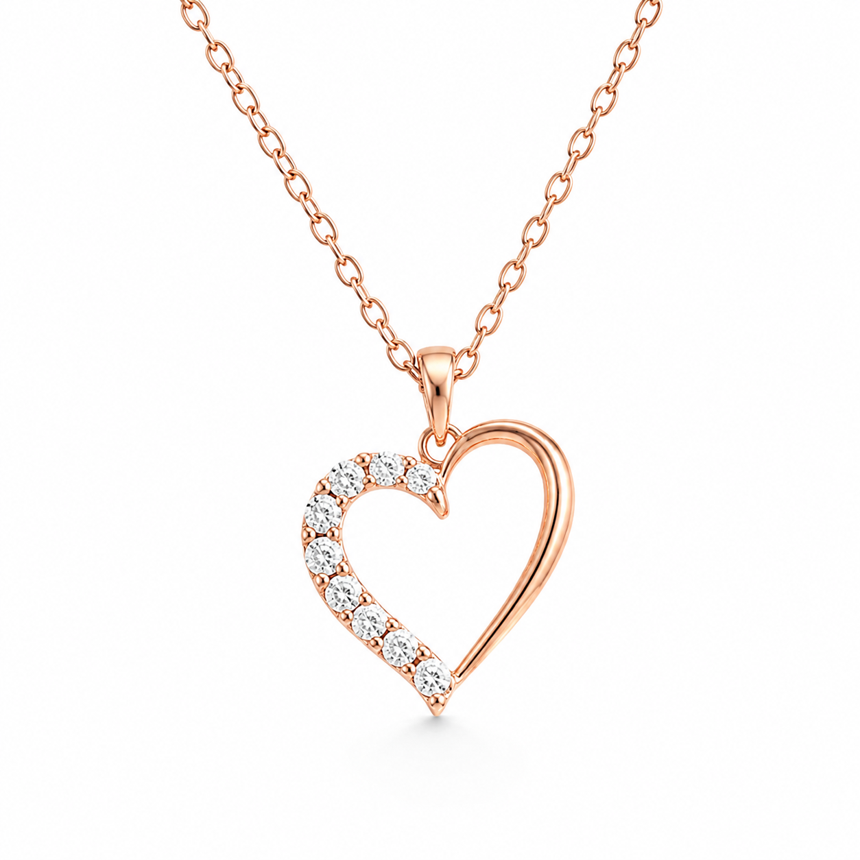 Evermore Heart Pendant Necklace - Image 2
