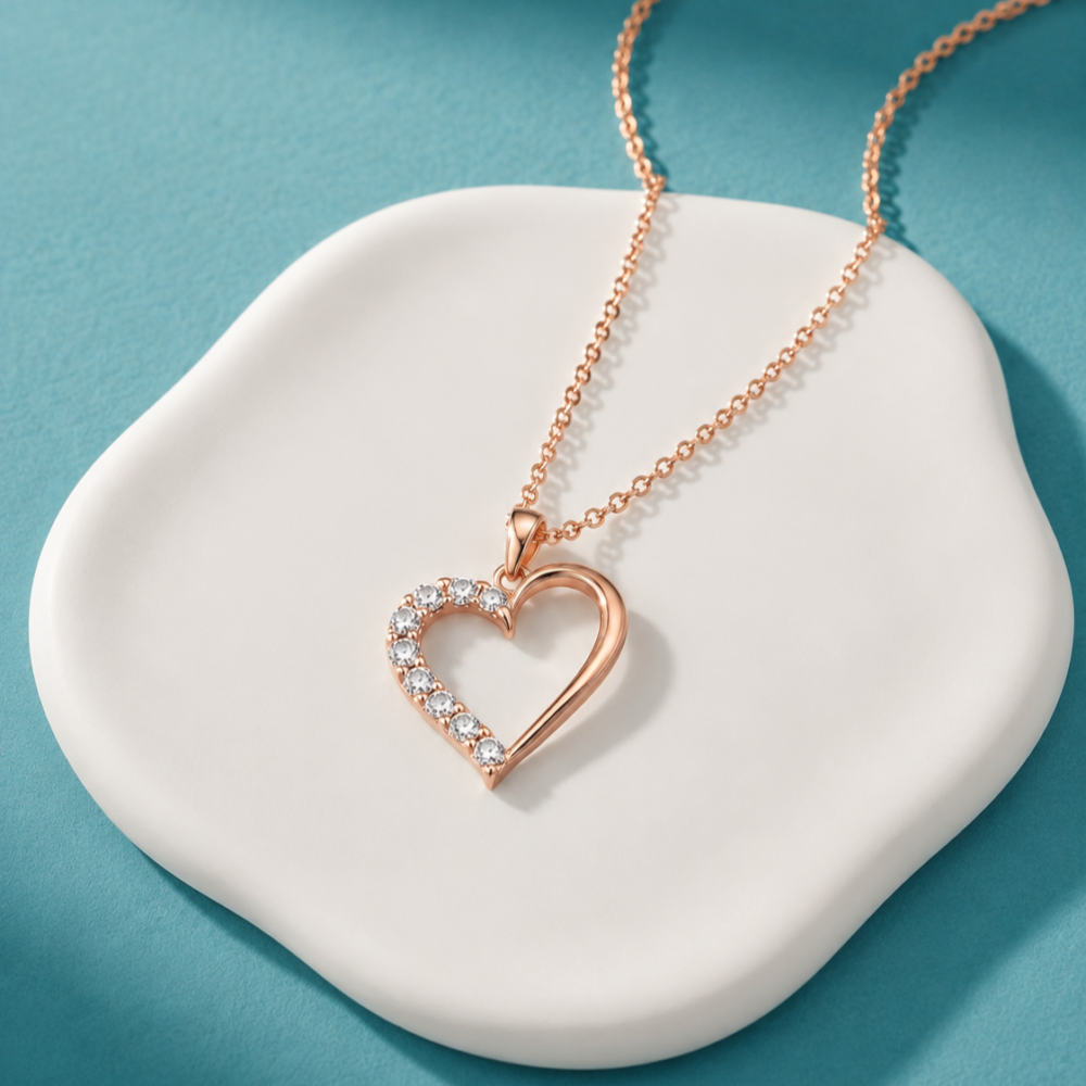 Evermore Heart Pendant Necklace