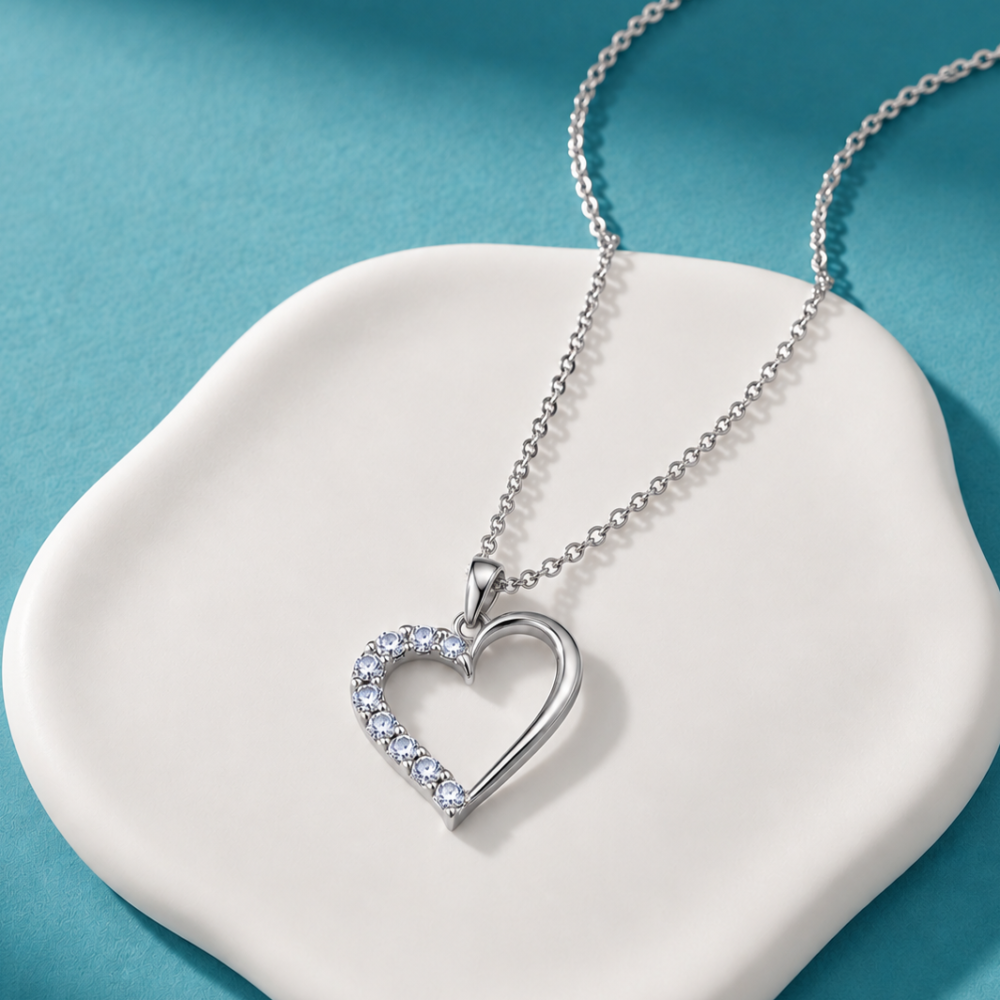 Evermore Heart Pendant Necklace